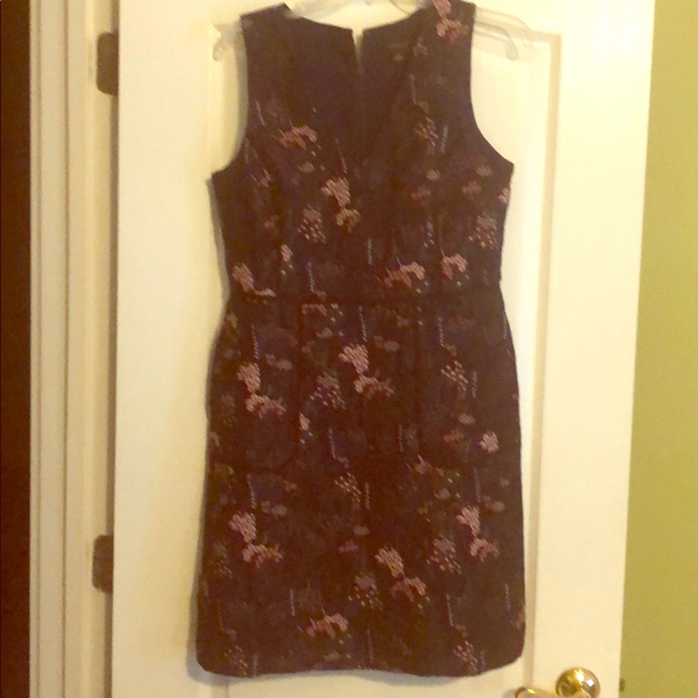 Floral Ann Taylor Dress w Pockets size 10